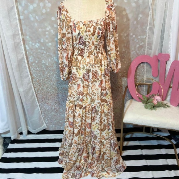 HOST PICK! LAST ONE! FLORAL MAXI - Picture 4 of 9